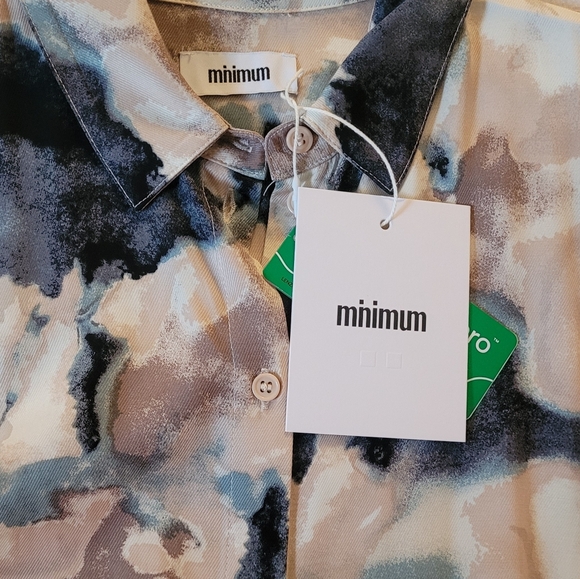 Minimum Sagebrush Green Midi Dress Size 34 - Picture 5 of 7